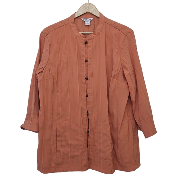 Citron Bamboo 3/4 Sleeve Top Size 0X - Picture 1 of 7